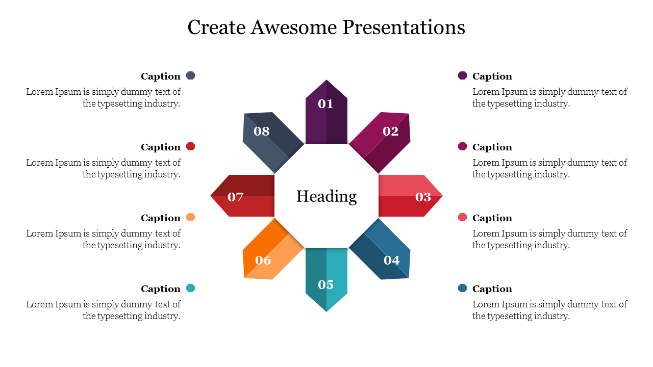 Create Awesome Presentations Template Slide